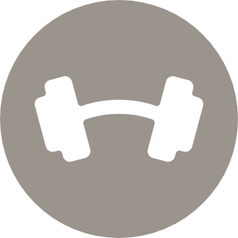 Workout in the
fitness center
